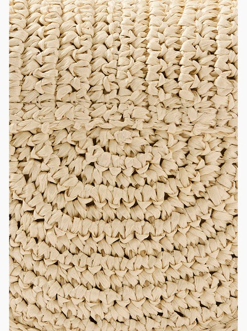 Sac besace tressé - Damart - Kiabi