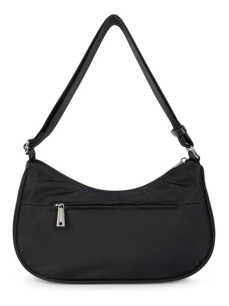 Sac besace Zippé Basic Vita Lancaster Noir - Kiabi