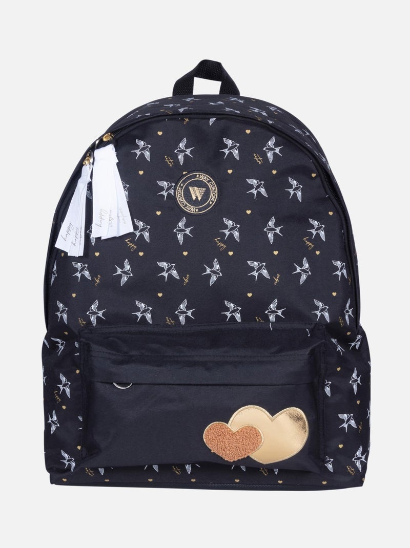 SAC BORNE WAY CUSTOM NOIR Noir - Kiabi