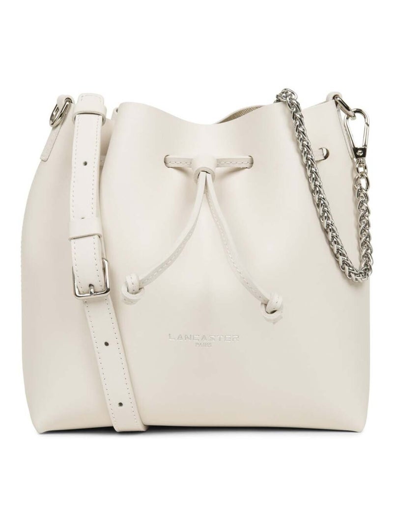 Sac bourse A lacets coulissants S Pur & Element City Lancaster 423-38 Beige - Kiabi