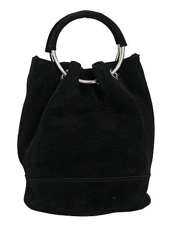 Sac bourse en daim