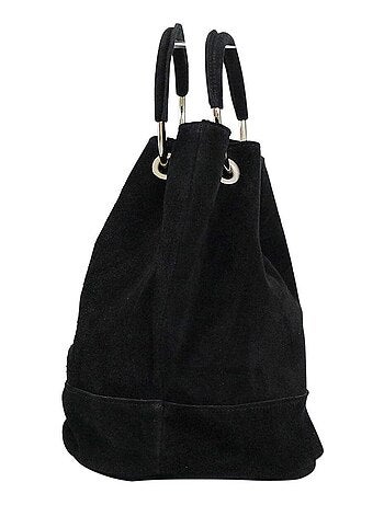 Sac bourse en daim