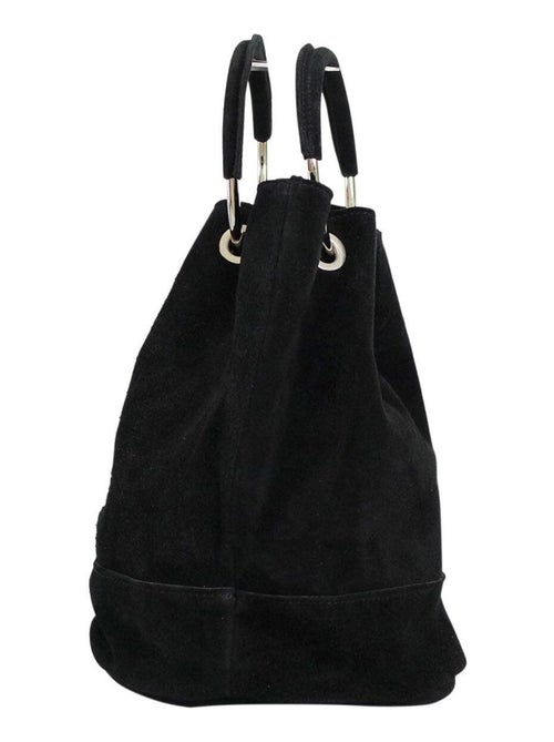 Sac bourse en daim - Kiabi