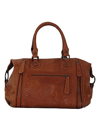 Sac bowling cuir italien