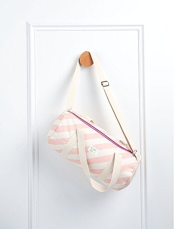 Sac bowling enfant en coton imprimé citron - SAUTHON