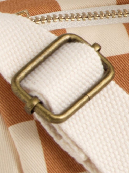 Sac bowling enfant en coton imprimé carreaux - SAUTHON - Kiabi