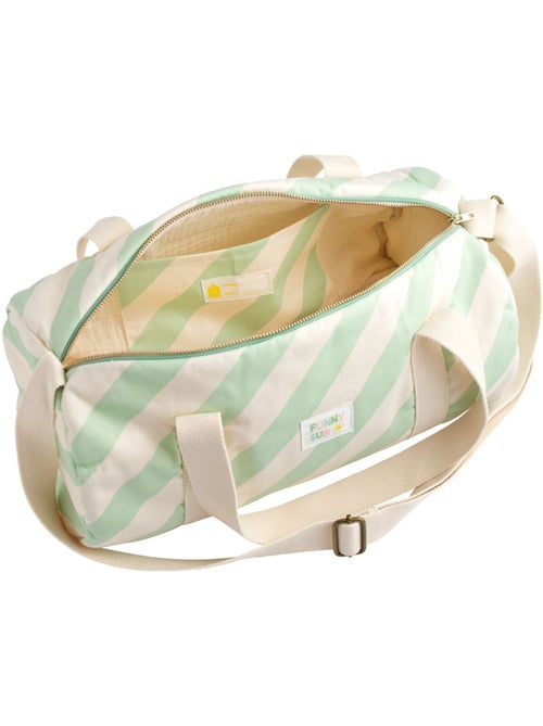 Sac bowling enfant en coton rayé - SAUTHON - Kiabi Sac bowling enfant en coton rayé - SAUTHON - Kiabi