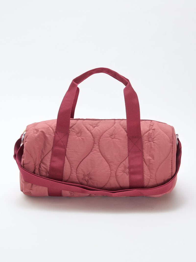 Sac bowling matelassé Rouge - Kiabi