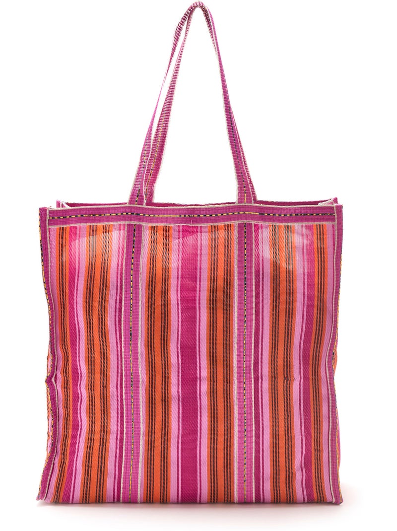 Sac cabas - FEMME - DAXON Rose/Multicolore - Kiabi