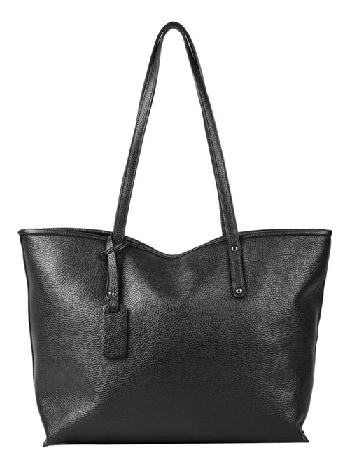 Sac Cabas A4 Caviar Cuir Milano Cuir De Vachette - Kiabi
