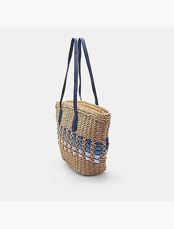 Sac cabas BATA en raphia