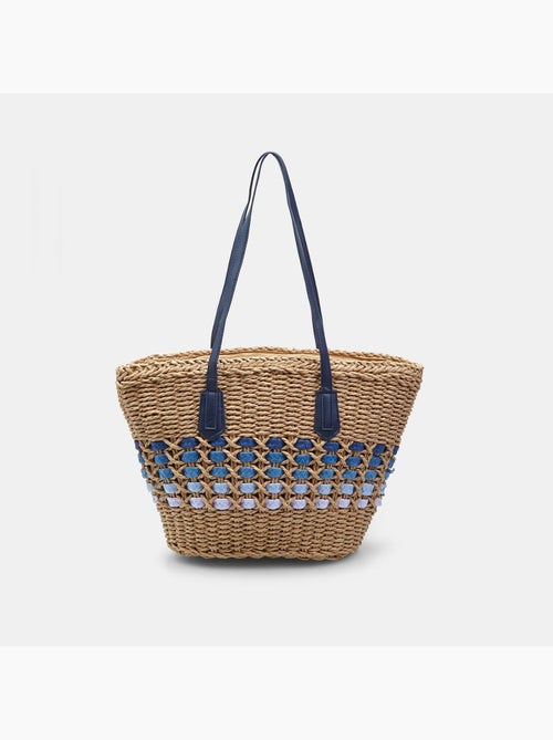 Sac cabas BATA en raphia - Kiabi