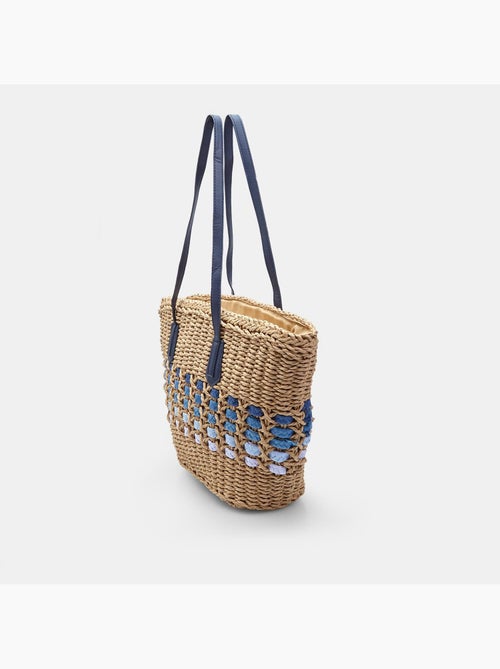 Sac cabas BATA en raphia - Kiabi