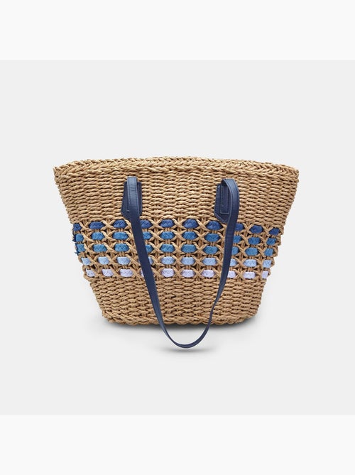 Sac cabas BATA en raphia - Kiabi