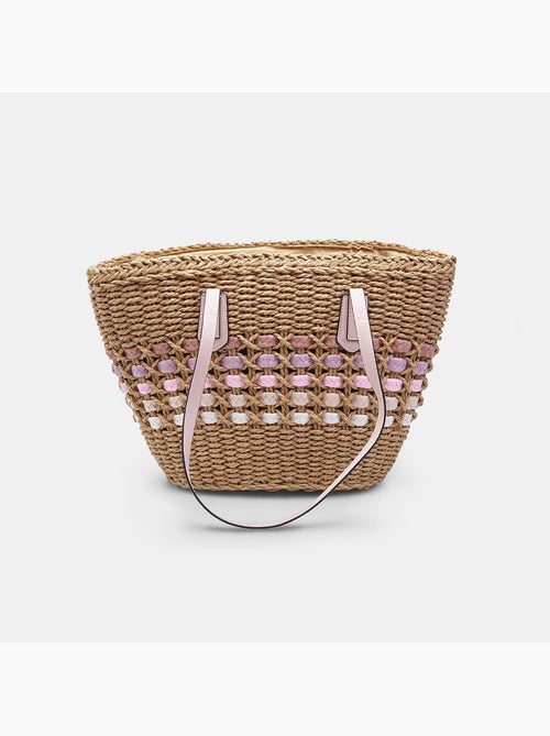 Sac cabas BATA en raphia - Kiabi