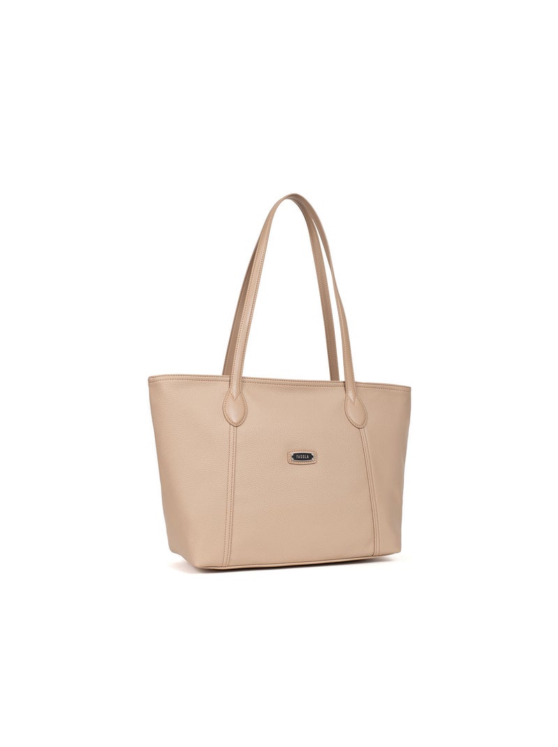 Sac cabas ciara | fagola Sable - Kiabi