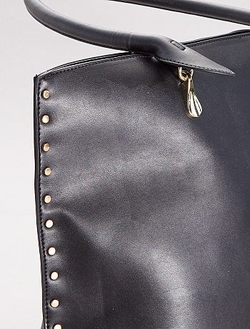 Sac cabas clouté - Kiabi