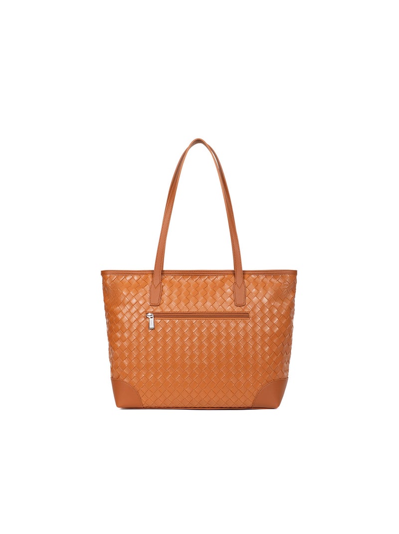 Sac cabas daphné | fagola Marron caramel - Kiabi