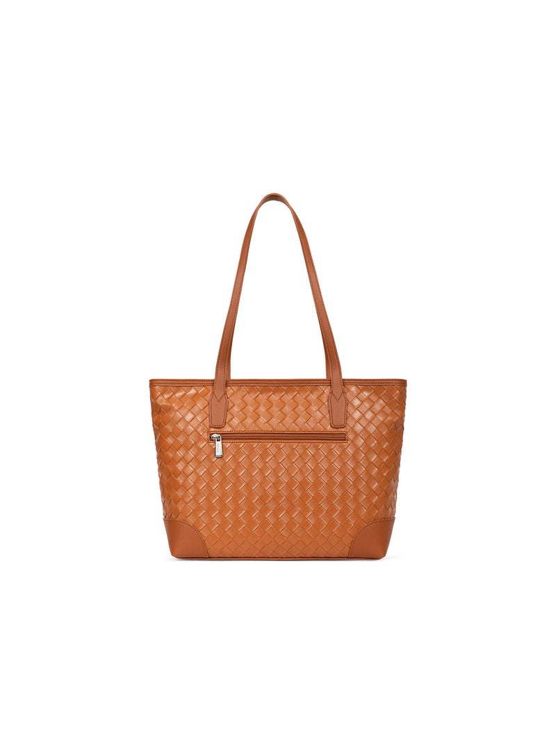 Sac cabas daphné | fagola Marron caramel - Kiabi
