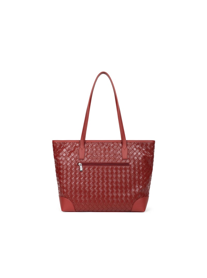 Sac cabas daphné | fagola Noir Bordeaux - Kiabi