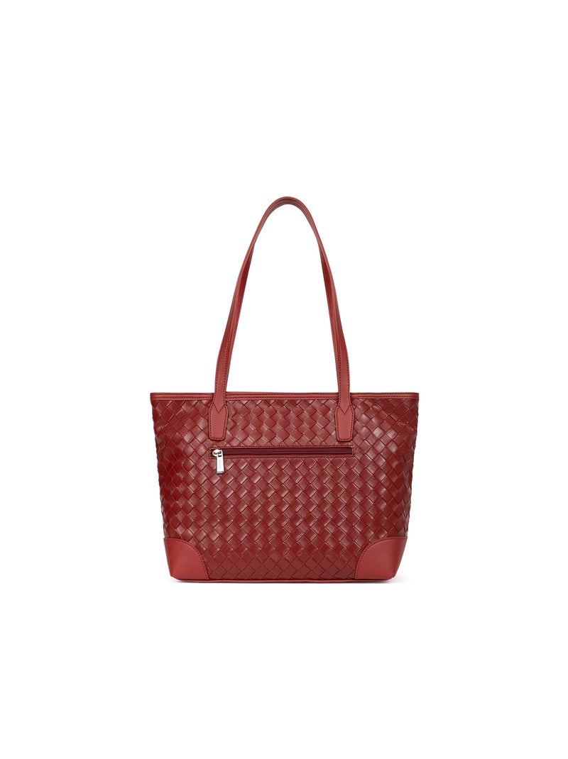 Sac cabas daphné | fagola Noir Bordeaux - Kiabi