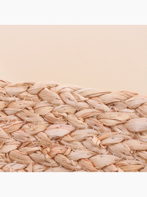 Sac cabas en fibres naturelles 63x30cm - Kiabi