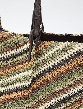Sac cabas en paille