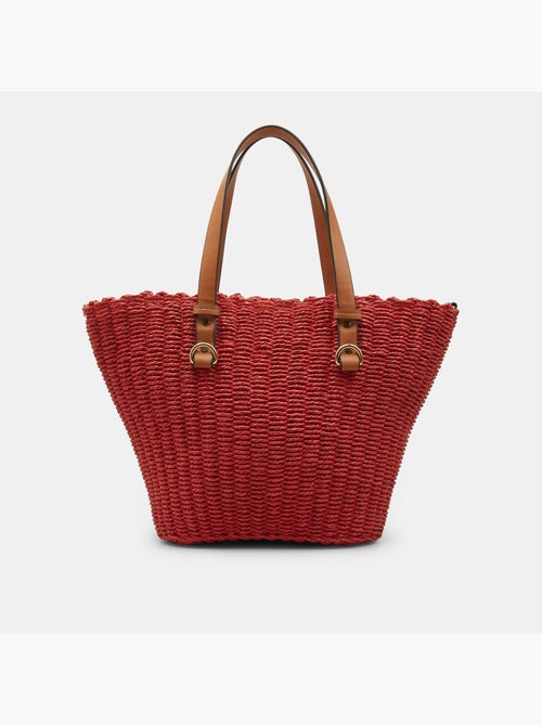 Sac cabas en raphia Bata - Kiabi