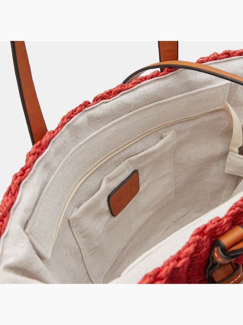 Sac cabas en raphia Bata - Kiabi
