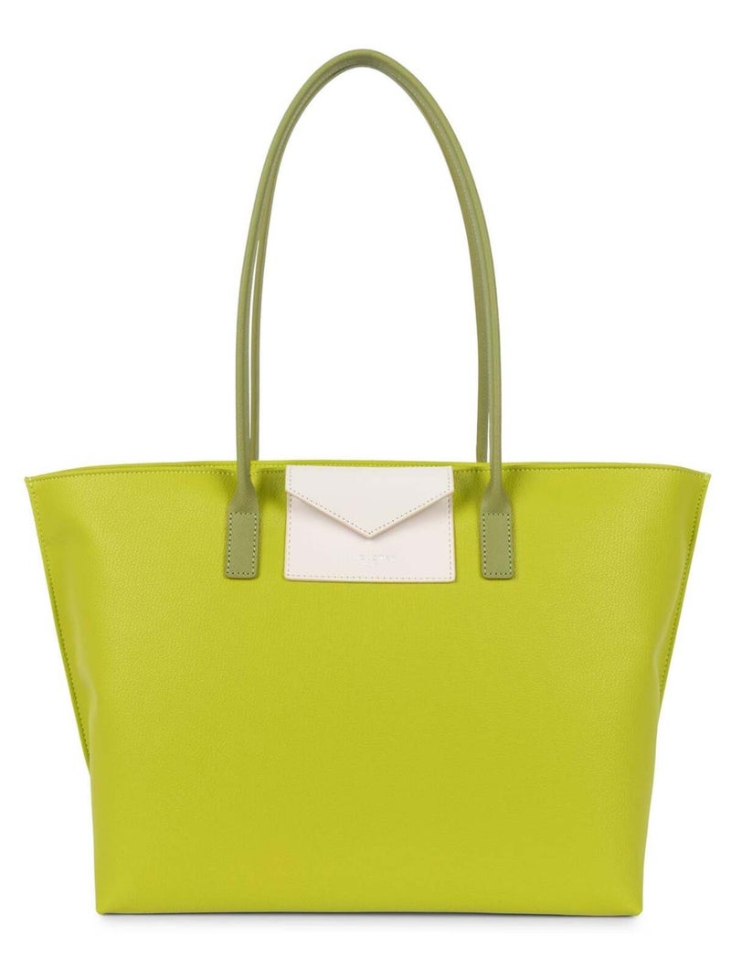 Sac cabas épaule Zippée L Maya Lancaster Vert Kiabi