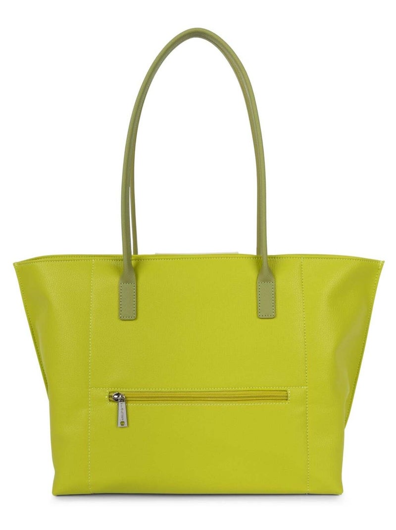 Sac cabas épaule Zippée L Maya Lancaster Vert - Kiabi