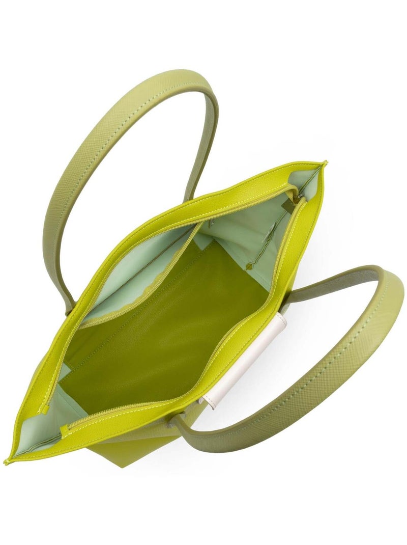 Sac cabas épaule Zippée L Maya Lancaster Vert - Kiabi