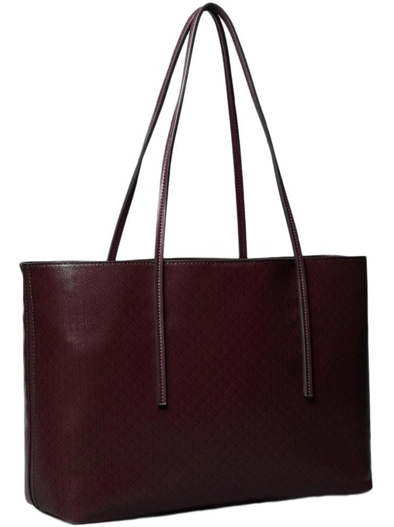 Sac Cabas Femme Calvin Klein Jeans Bordeaux - Kiabi
