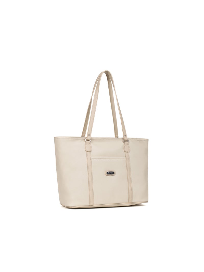 Sac cabas flavia | fagola Beige clair - Kiabi