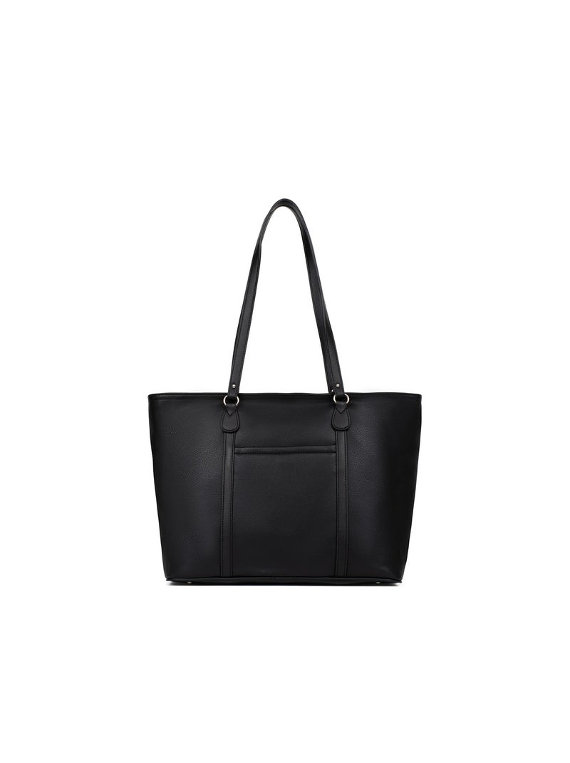 Sac cabas flavia | fagola Noir - Kiabi