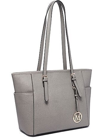 Sac cabas fourre-tout format a4 35x15x28 cm - miss lulu