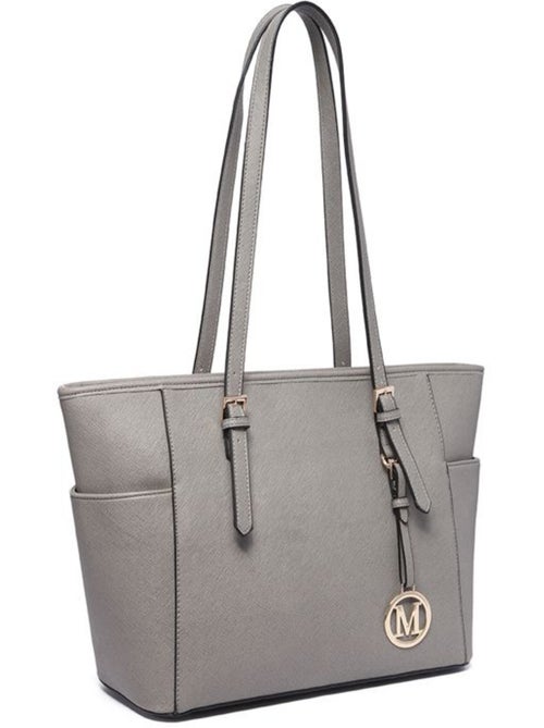 Sac cabas fourre-tout format a4 35x15x28 cm - miss lulu - Kiabi Sac cabas fourre-tout format a4 35x15x28 cm - miss lulu - Kiabi