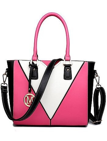 Sac cabas fourre-tout forme v 30x10x26 cm - miss lulu
