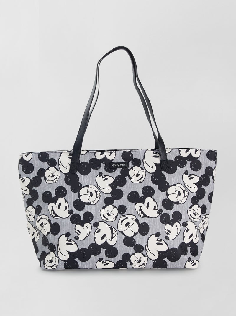 Sac cabas imprimé 'Mickey' gris - Kiabi