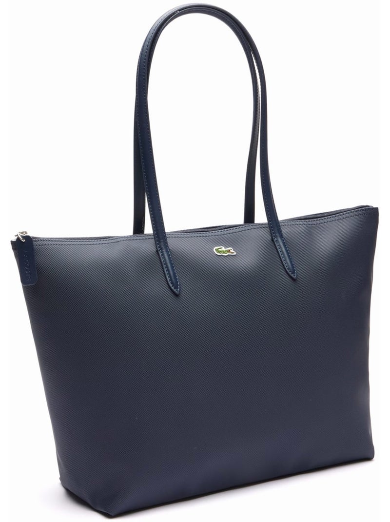 Sac cabas Lacoste L.12.12 concept Bleu marine - Kiabi