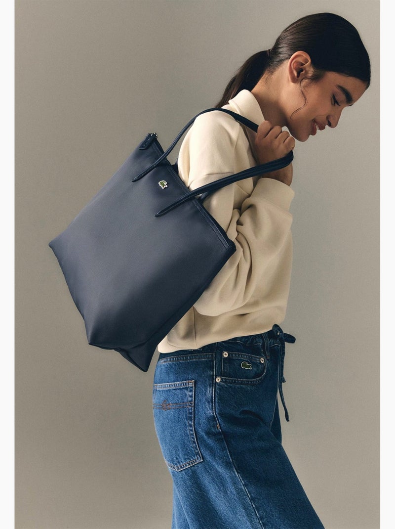 Sac cabas Lacoste L.12.12 concept Bleu marine - Kiabi