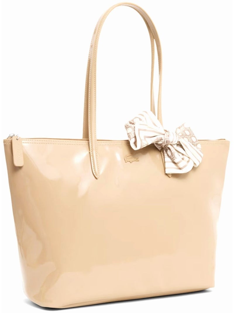 Sac cabas Lacoste L.12.12 concept seasonal Beige - Kiabi