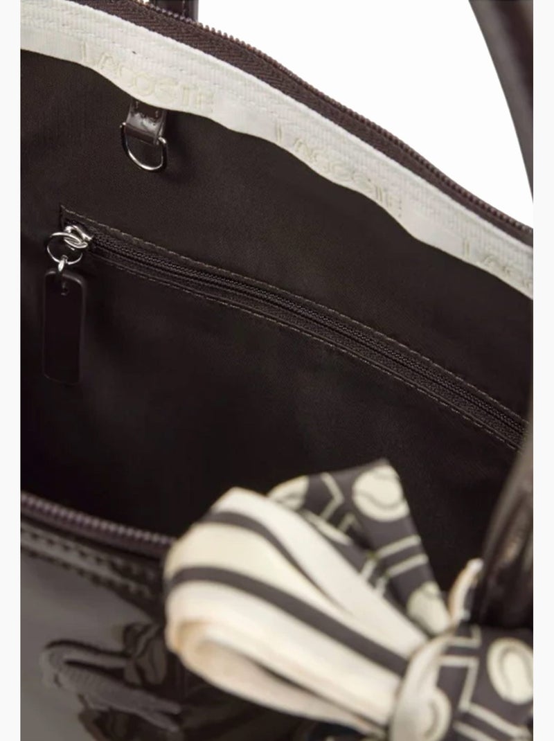 Sac cabas Lacoste L.12.12 concept seasonal Noir - Kiabi