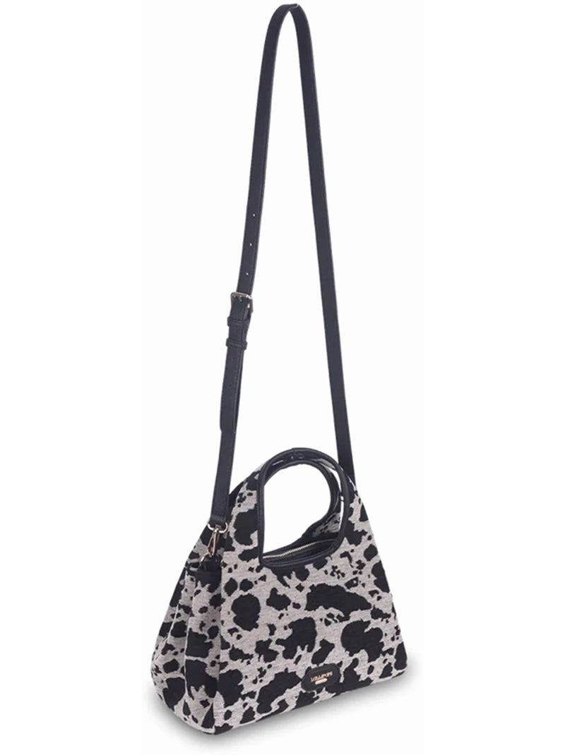 Sac cabas lollipops talaya Noir Blanc - Kiabi