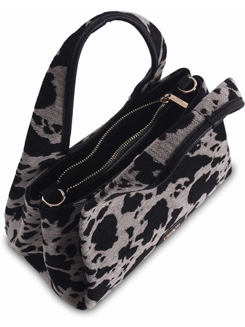 Sac cabas lollipops talaya Noir Blanc - Kiabi