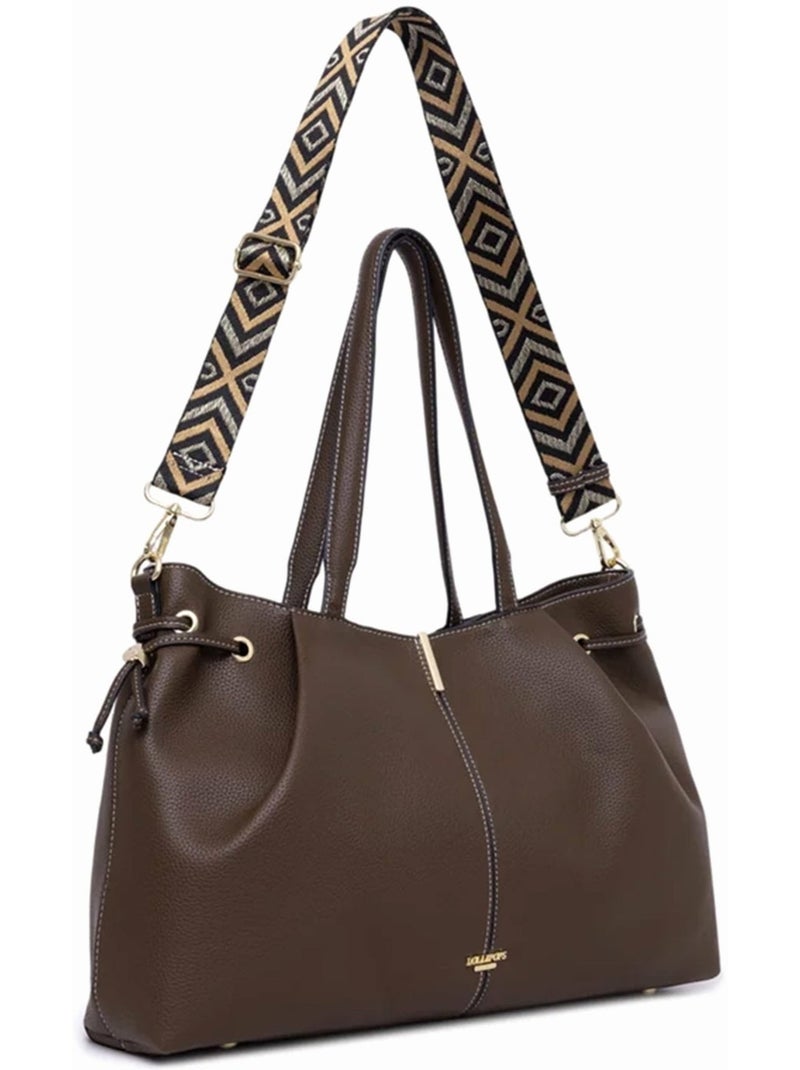 Sac cabas lollipops taloum Marron - Kiabi