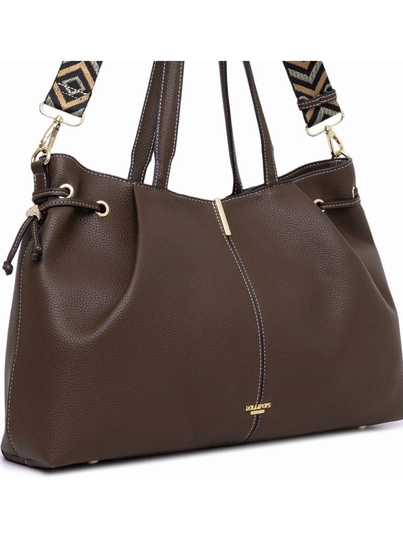 Sac cabas lollipops taloum Marron - Kiabi