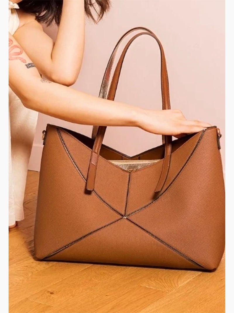 Sac cabas lollipops tamelia Cognac - Kiabi