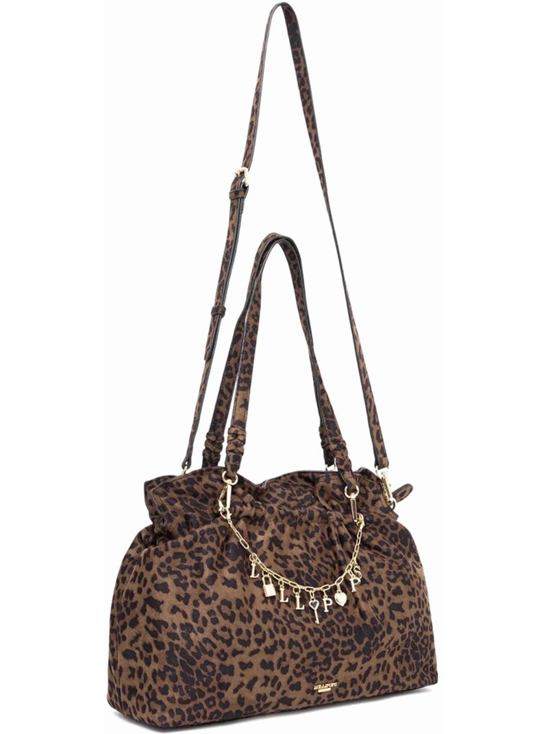 Sac cabas lollipops teana Noir Marron - Kiabi