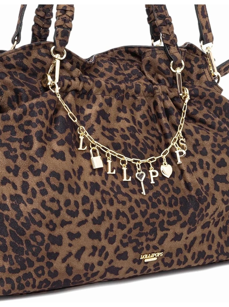Sac cabas lollipops teana Noir Marron - Kiabi